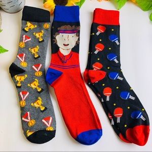 Colorful And Fun 3 Pack Dress Socks